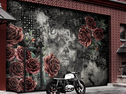 Carta da parati La Santa di Instabilelab