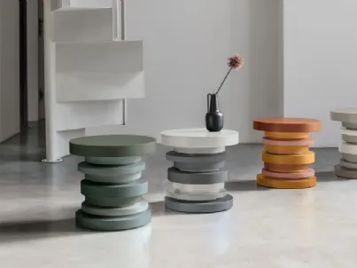 Tavolino di design 33 laccato vari colori di Tomasella