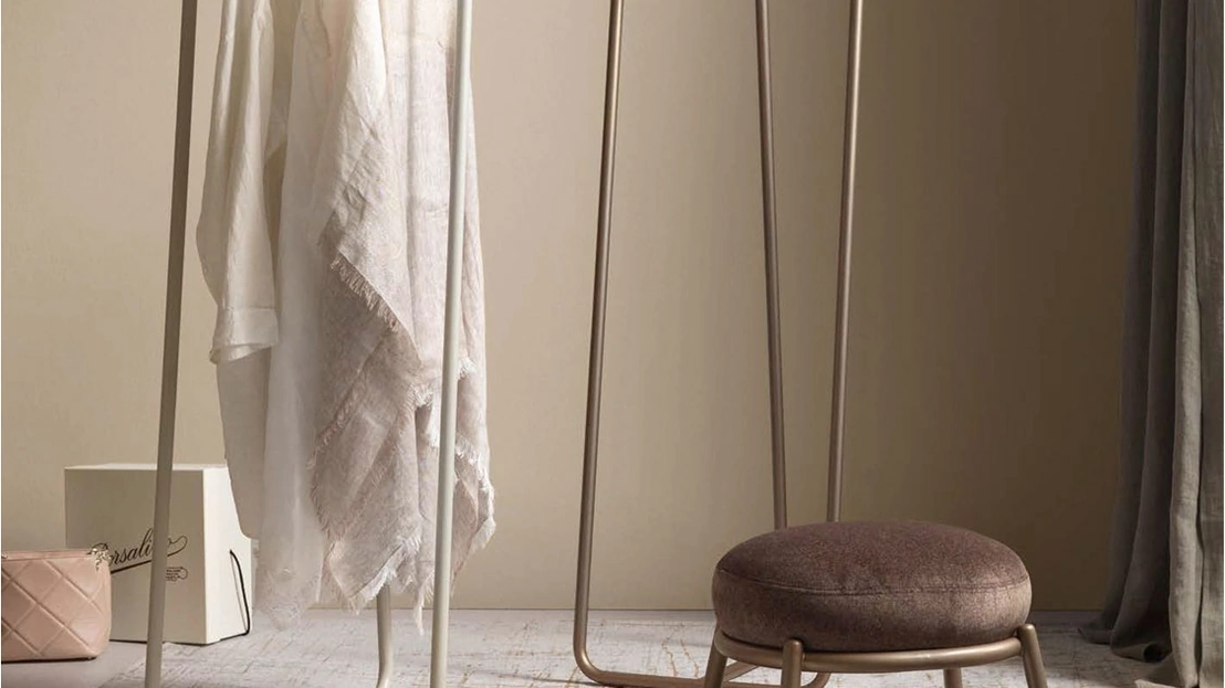 Appendiabiti in acciaio Bric e Brac di Rosini Night