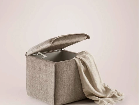 Pouf contenitore Ecrin di Rosini Night