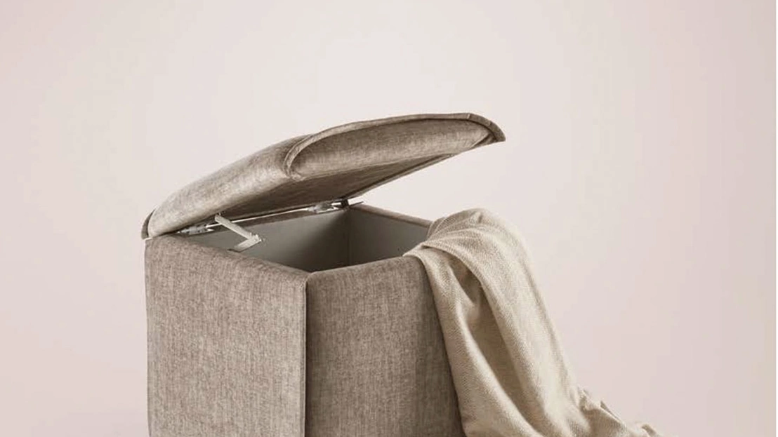 Pouf contenitore Ecrin di Rosini Night