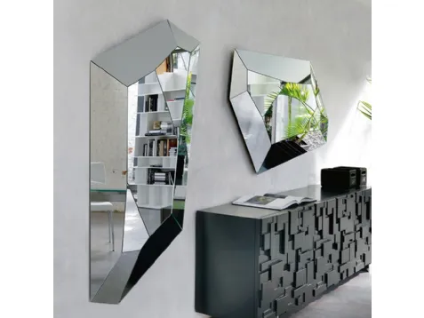 Specchio tridimensionale Diamond di Cattelan Italia