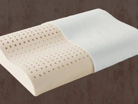 Guanciale Doppia Onda in Lattice con supporto alla cervicale di Ideare
