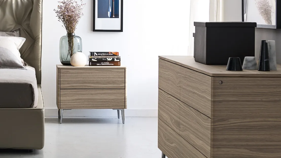 Gruppo Notte Boston in legno di Calligaris
