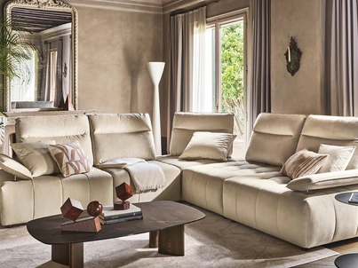 Divano angolare Equipe di Calligaris