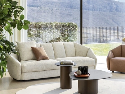 Divano lineare Jill di Calligaris