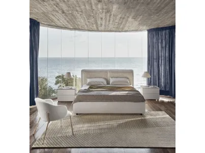 Letto con testiera Dolly di Calligaris