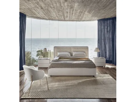 Letto con testiera Dolly di Calligaris