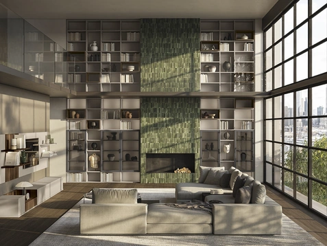 Libreria Infinity L109 di Colombini Casa