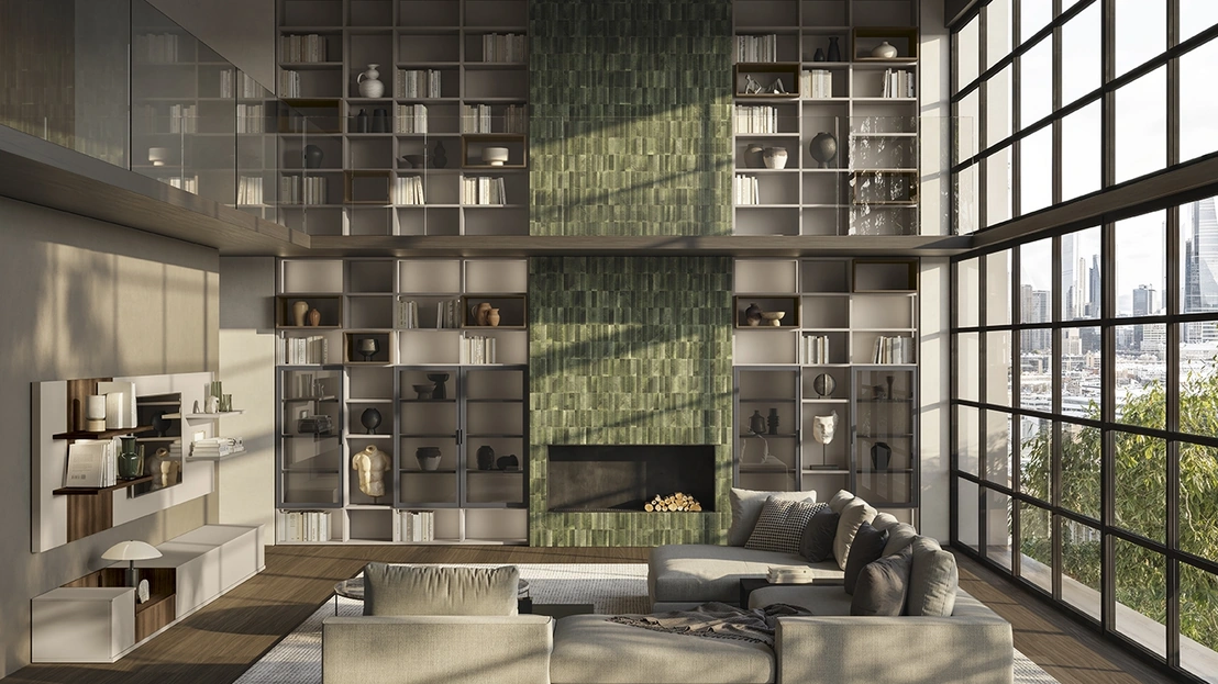 Libreria Infinity L109 di Colombini Casa