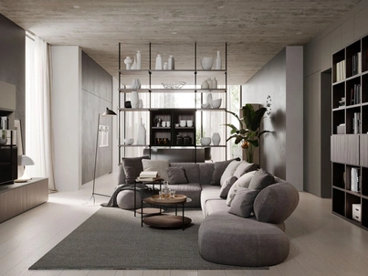 Libreria Divisoria in Metallo di Nardi Interni