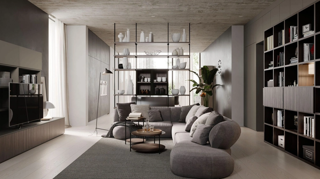 Libreria Divisoria in Metallo di Nardi Interni