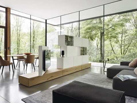 Mobile Porta Tv Tv Units Roto Lampo di Sangiacomo