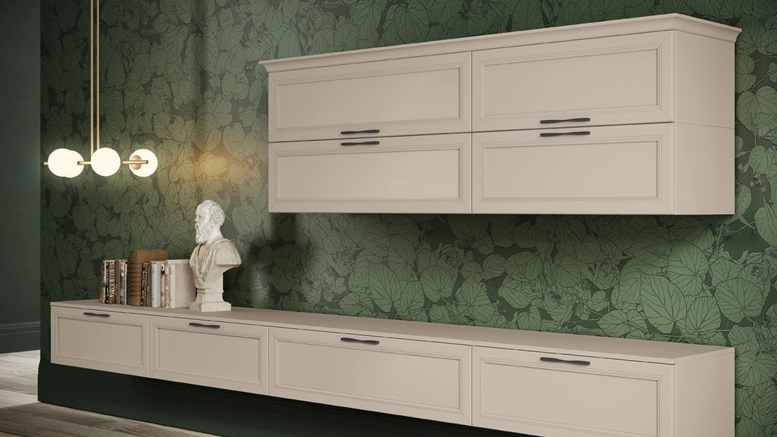 Parete Attrezzata Arcadia AS005 di Colombini Casa