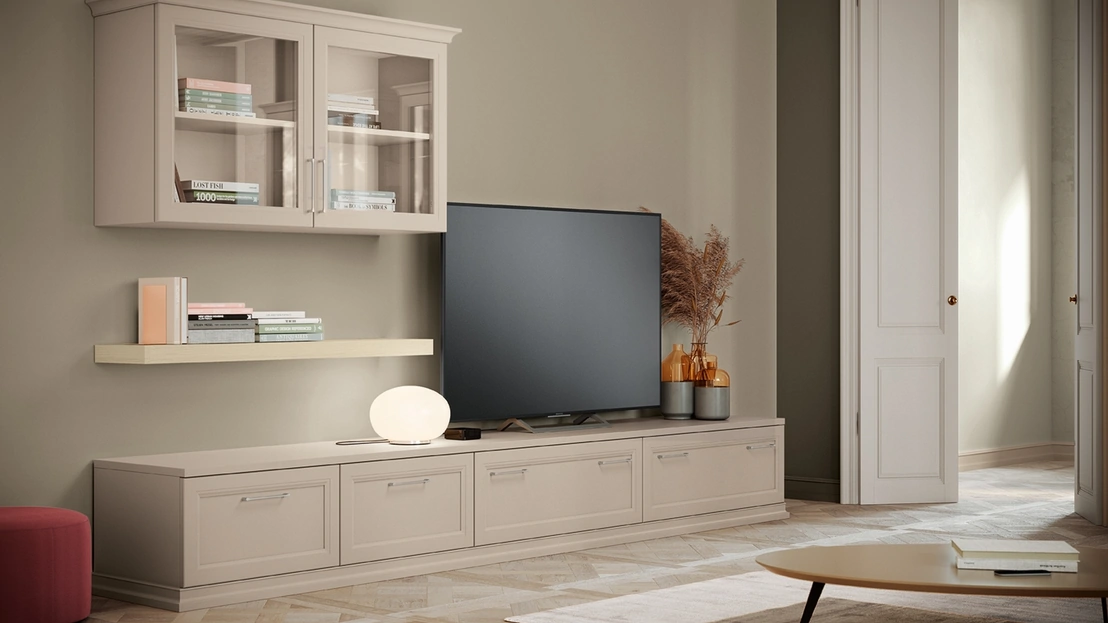 Parete Attrezzata Arcadia AS010 di Colombini Casa