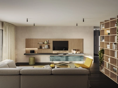 Parete Attrezzata Golf Contract A01 di Colombini Casa