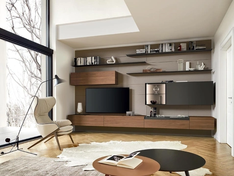 Parete Attrezzata Lampo 186 di Sangiacomo