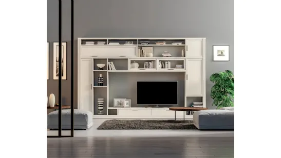 Parete Attrezzata Melograno composizione 97 di Le Fablier