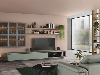 Parete Attrezzata Night & Day L05 di Colombini Casa