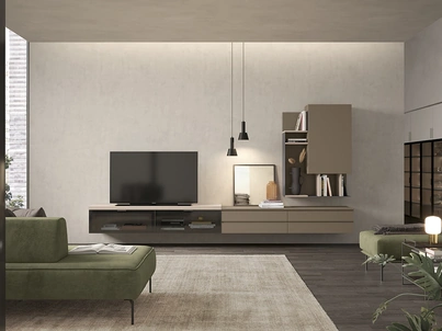 Parete Attrezzata Night & Day L11 di Colombini Casa