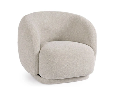 Poltrona girevole Brittany di Bizzotto