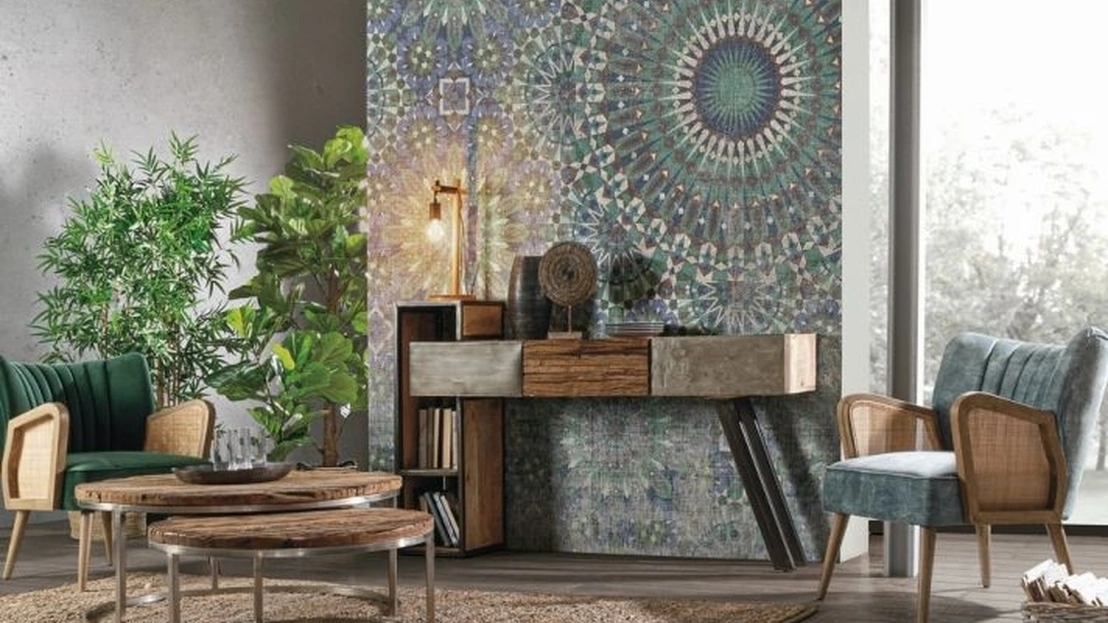 Poltroncina in tessuto Virna di Bizzotto