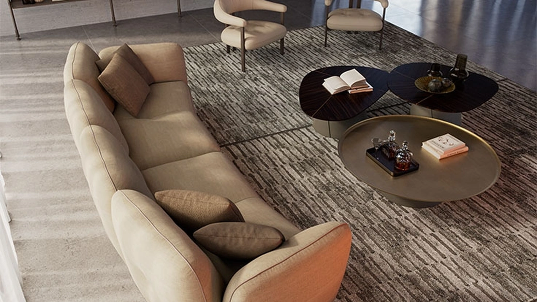 Divano lineare Michael di Cattelan Italia