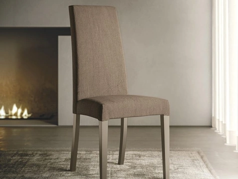 Sedia Adele in tessuto imbottito di Sedit