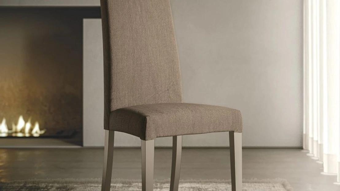 Sedia Adele in tessuto imbottito di Sedit