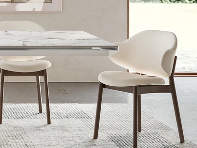 Sedia in tessuto Holly di Calligaris