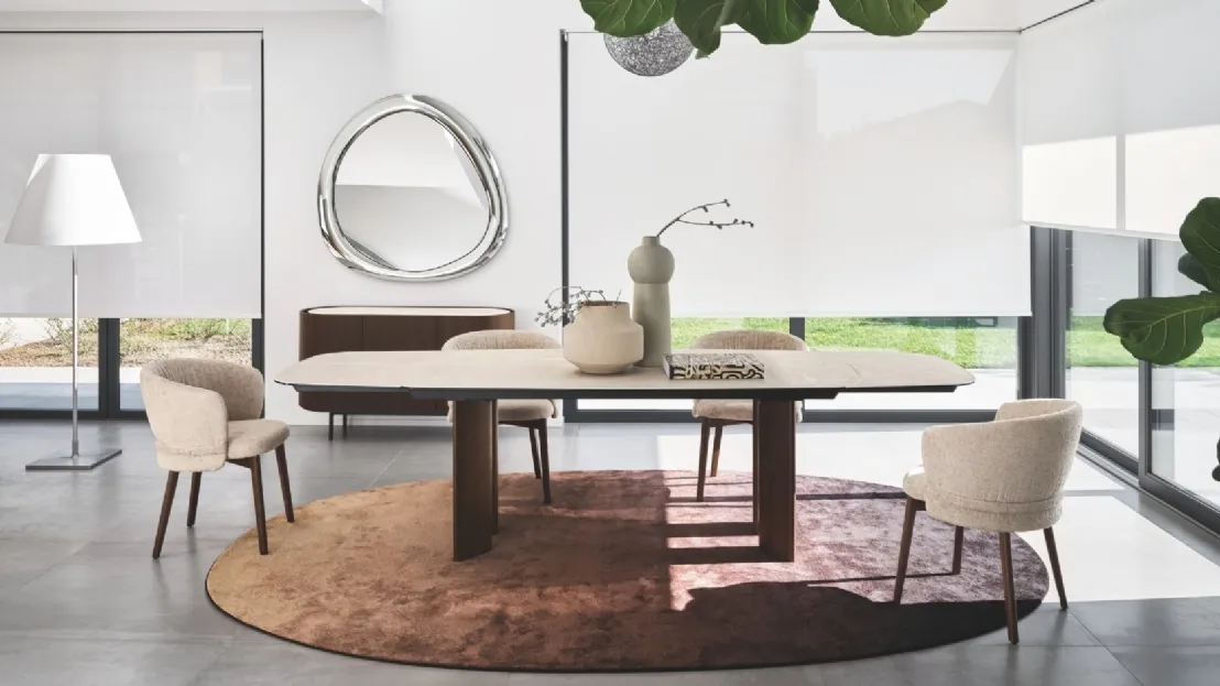 Sedia imbottita Vanilla di Calligaris
