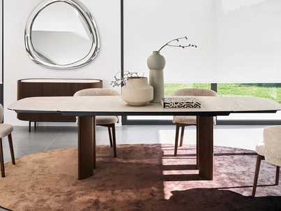 Sedia Vanilla in tessuto di Calligaris