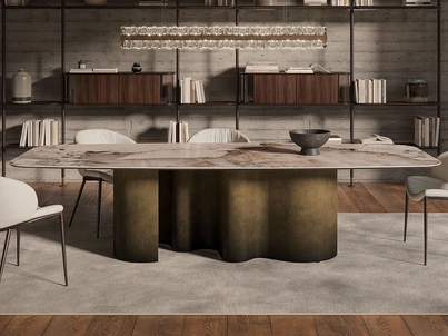 Tavolo Papel Keramik di Cattelan Italia