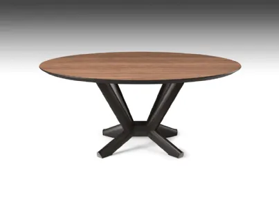 Tavolo rotondo in legno Planer Wood Round di Cattelan Italia
