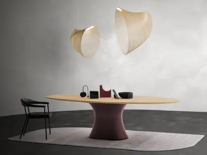 Tavolo Daytona in legno di Rovere massello di Devina Nais
