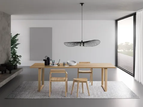 Tavolo Double in Rovere massello di Devina Nais