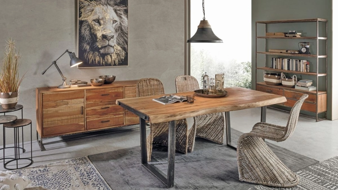 Tavolo in legno Elmer di Bizzotto