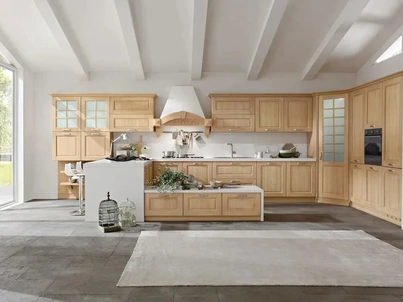 Cucina Classica con penisola Duchessa 03 di Ar-Tre