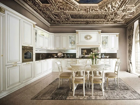 Cucina Classica angolare Ginevra 01 di Ar-Tre