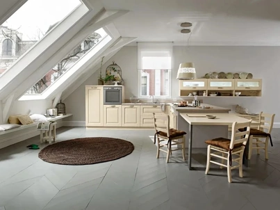 Cucina Classica con penisola I Masselli 06 di Ar-Tre