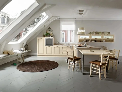 Cucina Classica con penisola I Masselli 06 di Ar-Tre