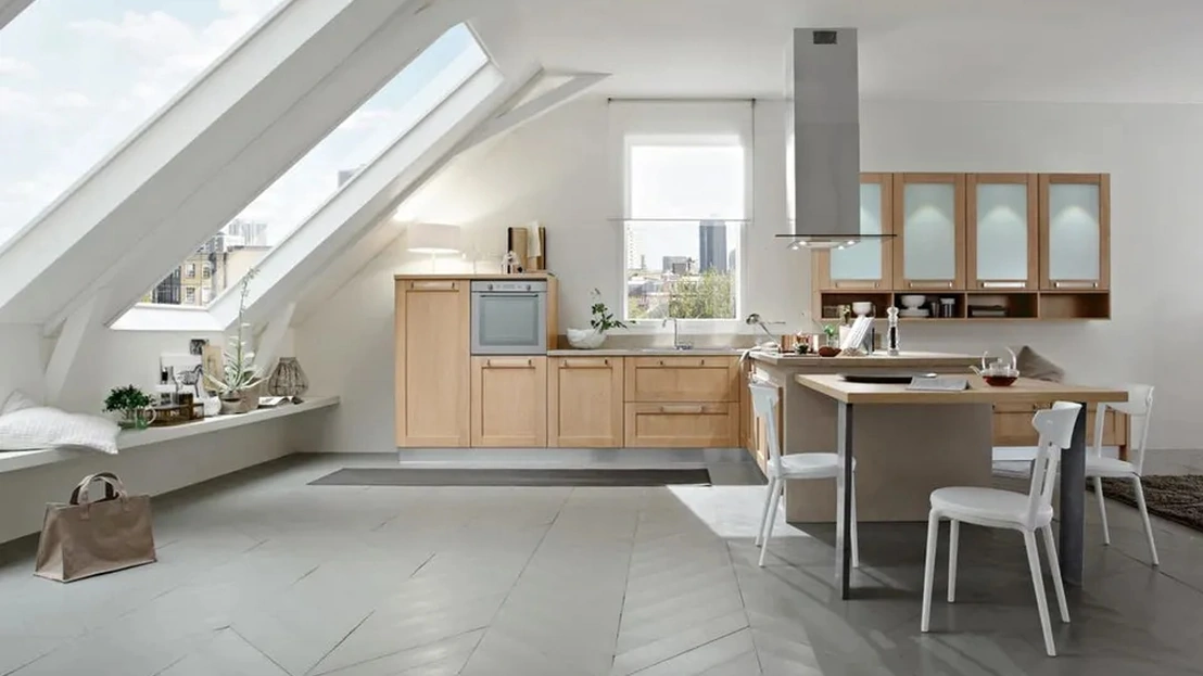 Cucina Classica con penisola Vanessa 02 di Ar-Tre