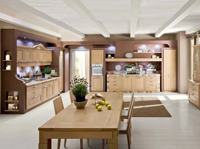 Cucina angolare in Muratura Duchessa 01 di Ar-Tre