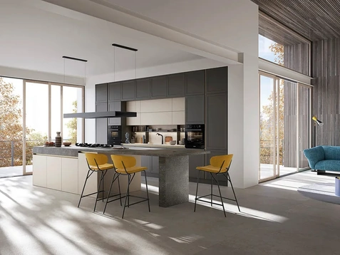 Cucina Moderna con isola Elite 02 di Ar-Tre