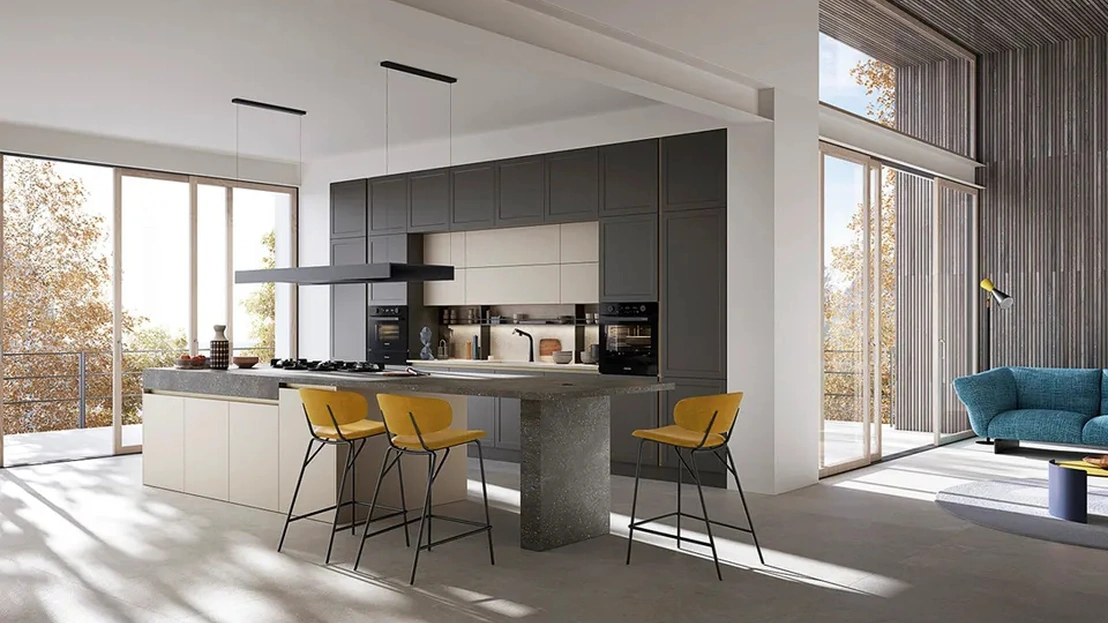 Cucina Moderna con isola Elite 02 di Ar-Tre