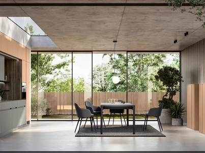 Cucina Moderna lineare Cloe 03 di Arredo3