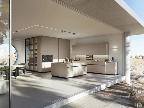 Cucina Moderna con isola I Naturali 02 di Ar-Tre