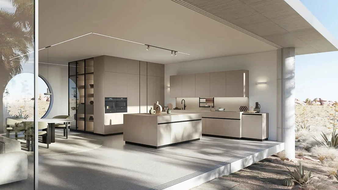 Cucina Moderna con isola I Naturali 02 di Ar-Tre