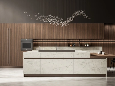 Cucina Moderna con isola Kalì 02 di Arredo3