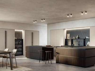 Cucina Moderna con isola Kalì 04 di Arredo3